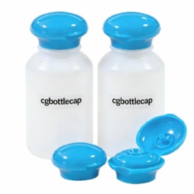 24mm Round Top Flip Cap