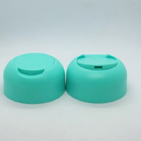 half round shape and double wall 28/410 plastic disc top cap